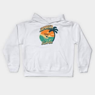 Jamaica Sunrise Kids Hoodie